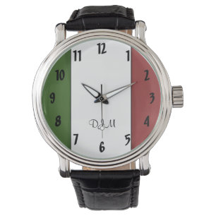 Montre Drapeau italien