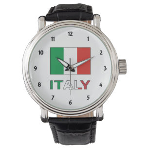 Montre Drapeau italien