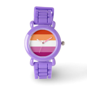 Montre Drapeau lesbien