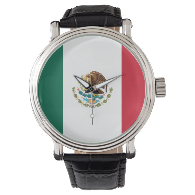 Montre Drapeau Mexicain (devant)
