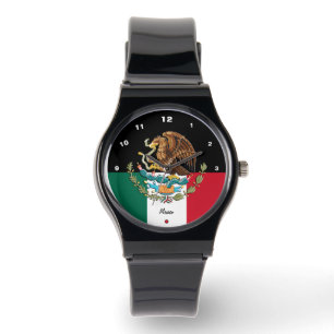 Montre Drapeau Mexicaine, Emblem, Mexique /sports
