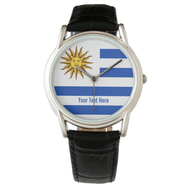 Montre Drapeau national de l'Uruguay (devant)
