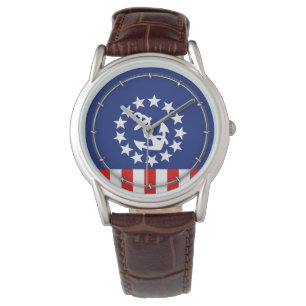 Montre Drapeau nautical américain du yacht