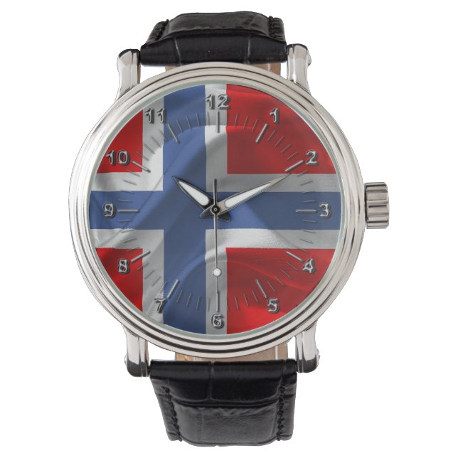 Montre Drapeau norvégien (devant)