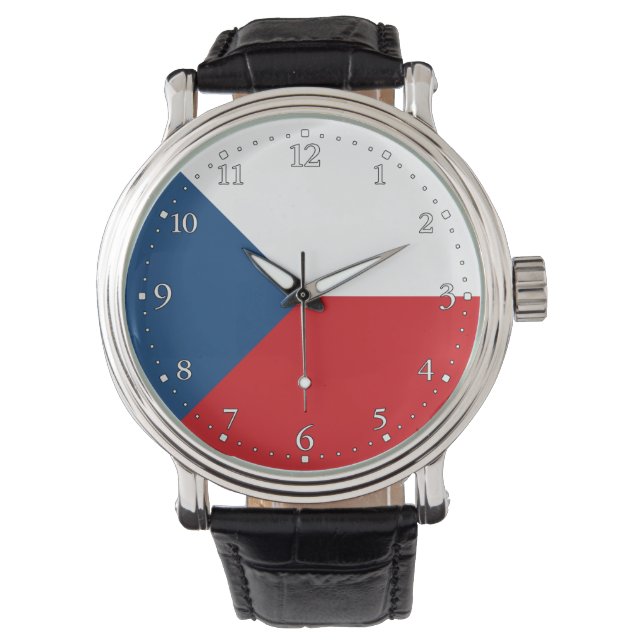 Montre Drapeau République tchèque (devant)
