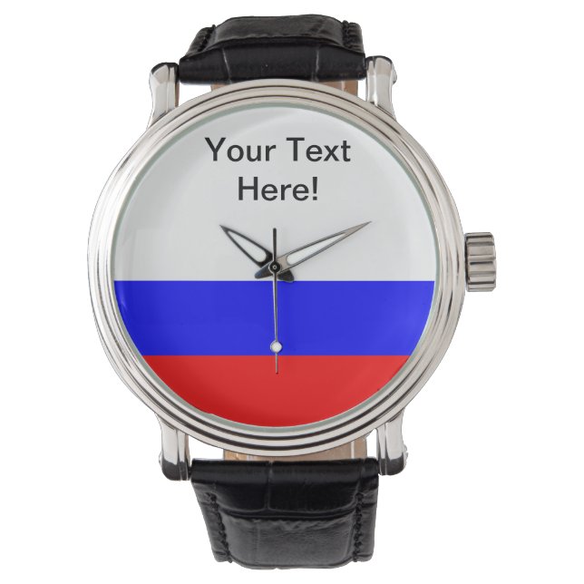 Montre Drapeau russe (devant)