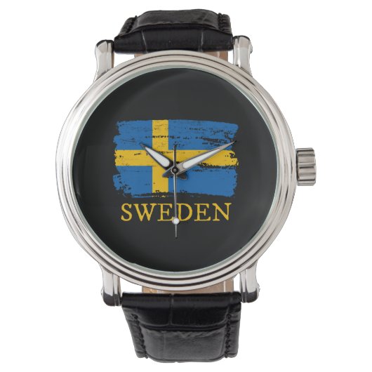 Montre Drapeau Suède (devant)