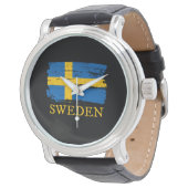 Montre Drapeau Suède (Incliné)