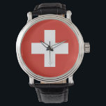 Montre Drapeau Suisse<br><div class="desc">Cherchez "wowsmiley" pour plus de produits comme celui-ci.</div>