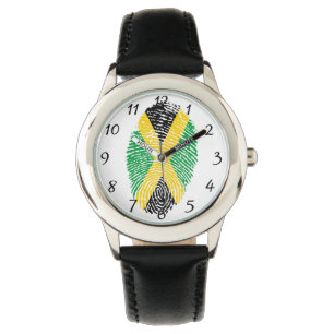 Montre Drapeau tactile jamaïcain