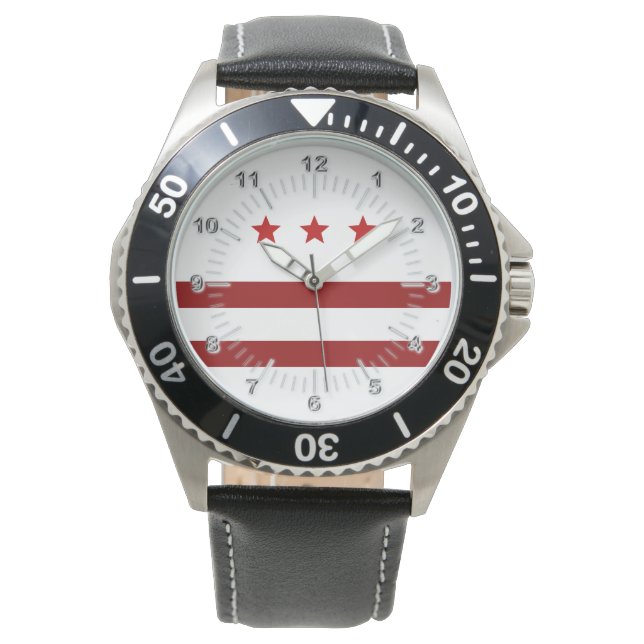 Montre Drapeau urbain de Washington D.C. (devant)