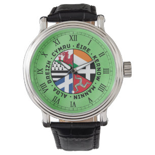 Montre Drapeaux celtiques de nations