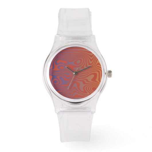 Montre Dream Flow l Abstract Trippy Pattern - No. 01 (Recto)