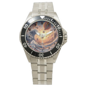 Montre Dream Weaver's Journey : Imaginaire Hot Air Balloo