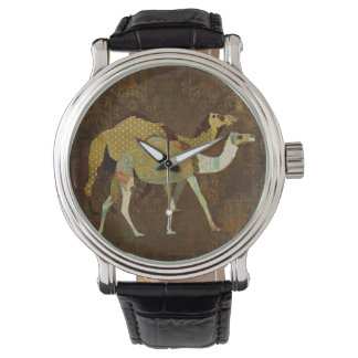 Montre Dreamy Camels Damask Watch