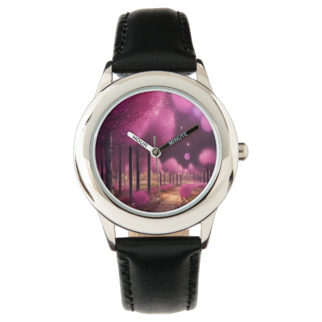 Montre Dreamy Rose Nightscape (devant)