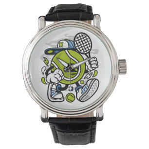 Montre Drôle Carton de balle de tennis   Sport
