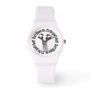 Montre Drôle C'est la faute de la chèvre