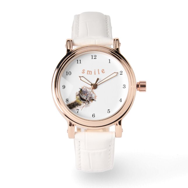 Montre drôle d'autruche (Recto)