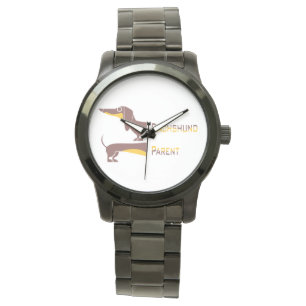 Montre Drôle mignon dachshund pour parent chien long