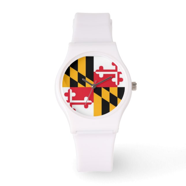 Montre du drapeau du Maryland (Sport) (Recto)