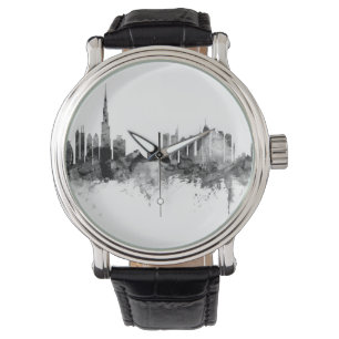 Montre Dubaï Skyline White