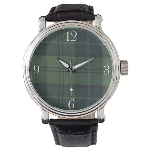 Montre Dunbar Clan Scottish Highlands Tartan Watch (devant)