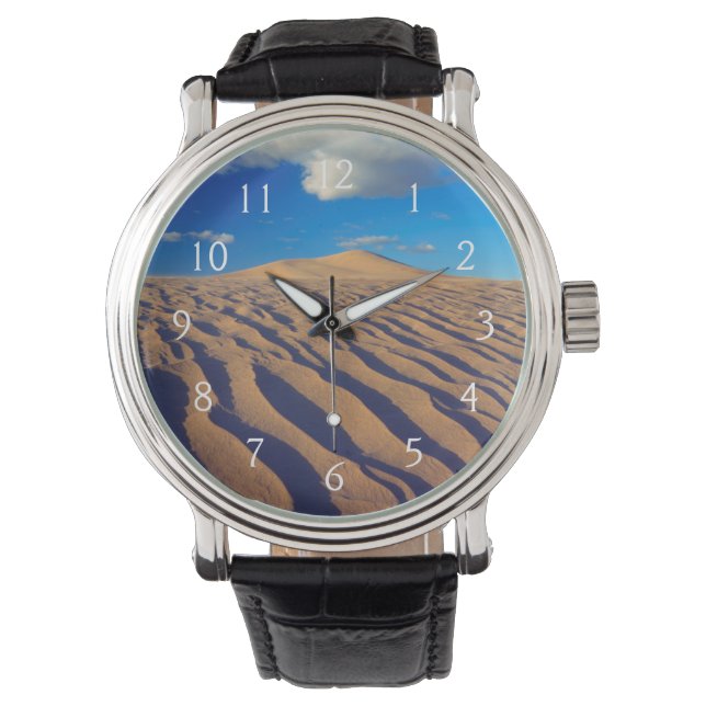 Montre Dunes de sable et nuages (devant)