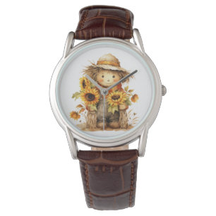 Montre Écart avec des tournesols
