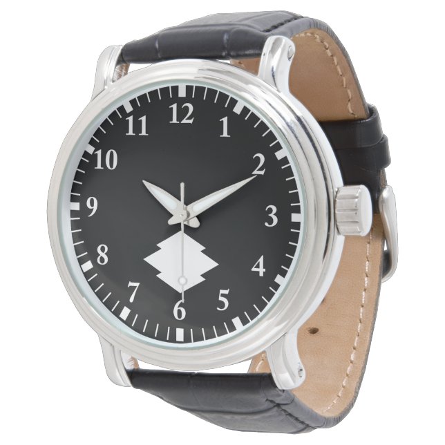 Montre Écorce de pin rhomboïdale (Incliné)