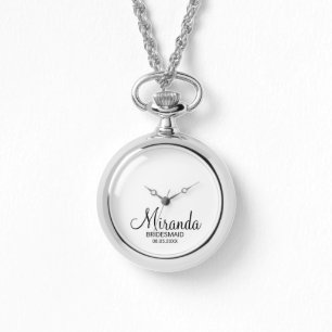 Montre Écrivain Personnalisé De Script Moderne