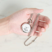 Montre Écrivain Personnalisé De Script Moderne (Main)