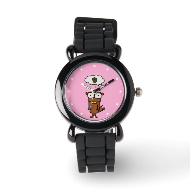Montre Écureuil de bande dessinée (Recto)