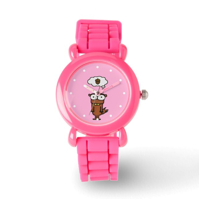 Montre Écureuil de bande dessinée (Recto)