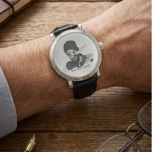 Montre Effet photo personnalisé moderne