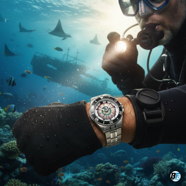 Montre Éffrayant Eyeball Illustration vintage 2025 horreu (Créateur téléchargé)