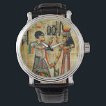 Montre Égypte ancienne 5<br><div class="desc">Belle oeuvre d'art de l'Égypte antique. Ces photos sont en fait des images trouvées sur les murs dans des pyramides et d'autres endroits à travers l'Egypte. Colorés et magnifiques,  ils fabriquent des produits fins qui se démarquent vraiment dans une pièce.</div>