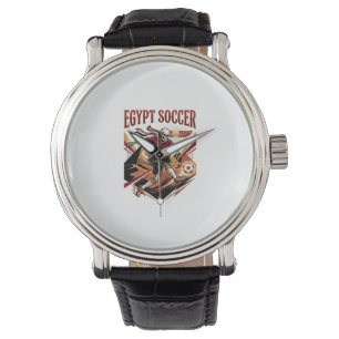 Montre Égypte Football Squelette Attaquant Nations Premiu