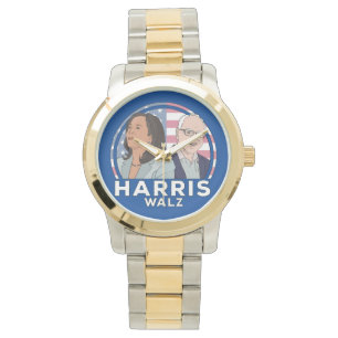 Montre Élection de Harris Walz
