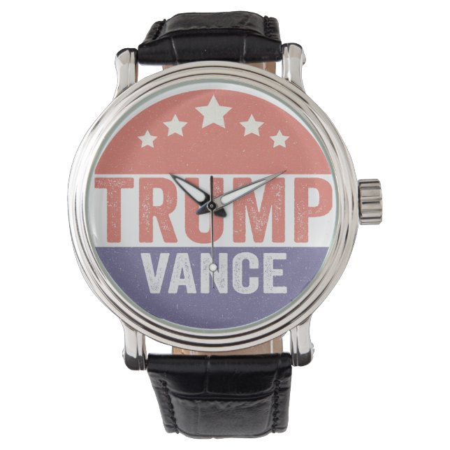 Montre Élection Trump Vance Doudou de Noël (devant)
