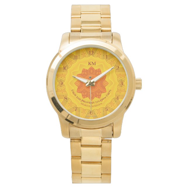 Montre électronique de Marc Aurèle (devant)