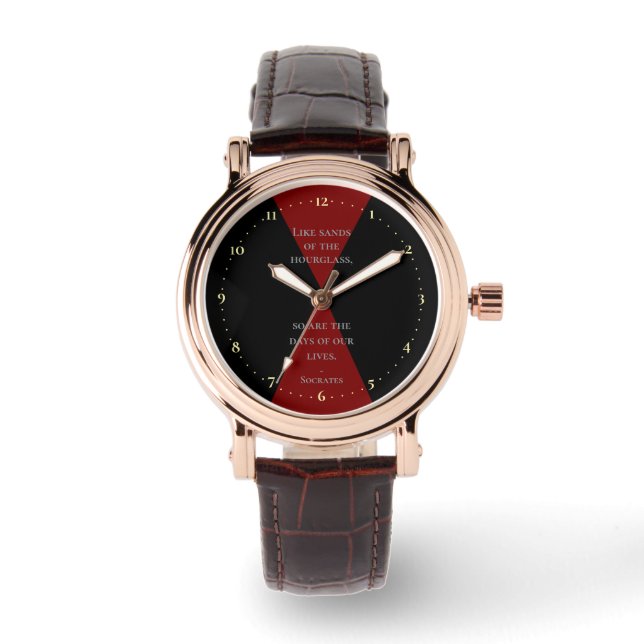 Montre électronique féminine de Socrates (Recto)