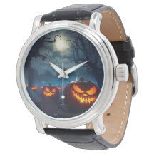Montre électronique masculine d'Halloween