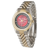 Montre Élégant 42e anniversaire du Mariage Jasper (Incliné)