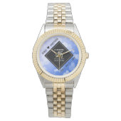 Montre Élégant 45e anniversaire de Mariage Sapphire (devant)