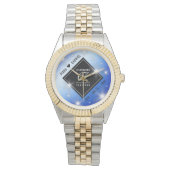 Montre Élégant 67e anniversaire Mariage de Star Sapphire (devant)