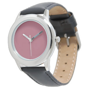 Montre Élégant coussin décoratif rose poussiéreux