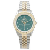 Montre Elegant Monogram Custom Couple names (devant)