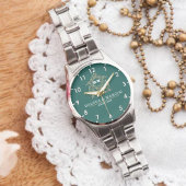 Montre Elegant Monogram Custom Couple names