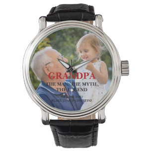 Montre Elegant Père`s Day Photo Watch Cadeau